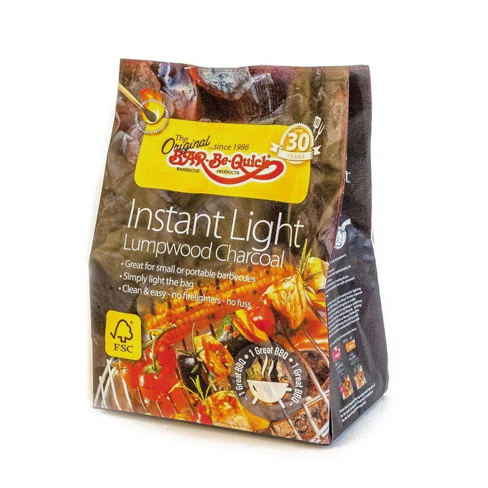 Instant Light Lumpwood Charcoal 1kg - Image 2